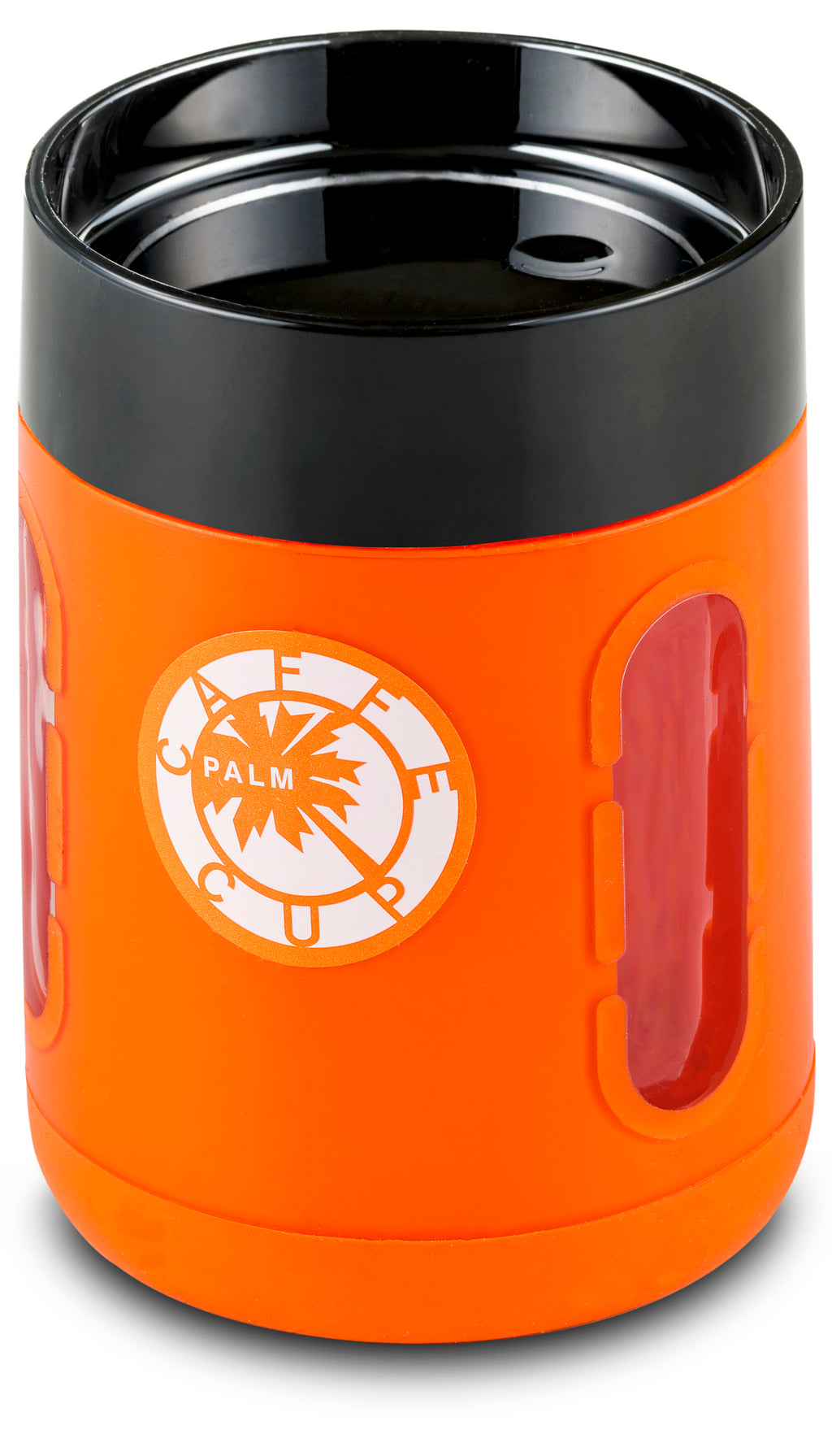 Palm Caffe Cup - Orange/Black